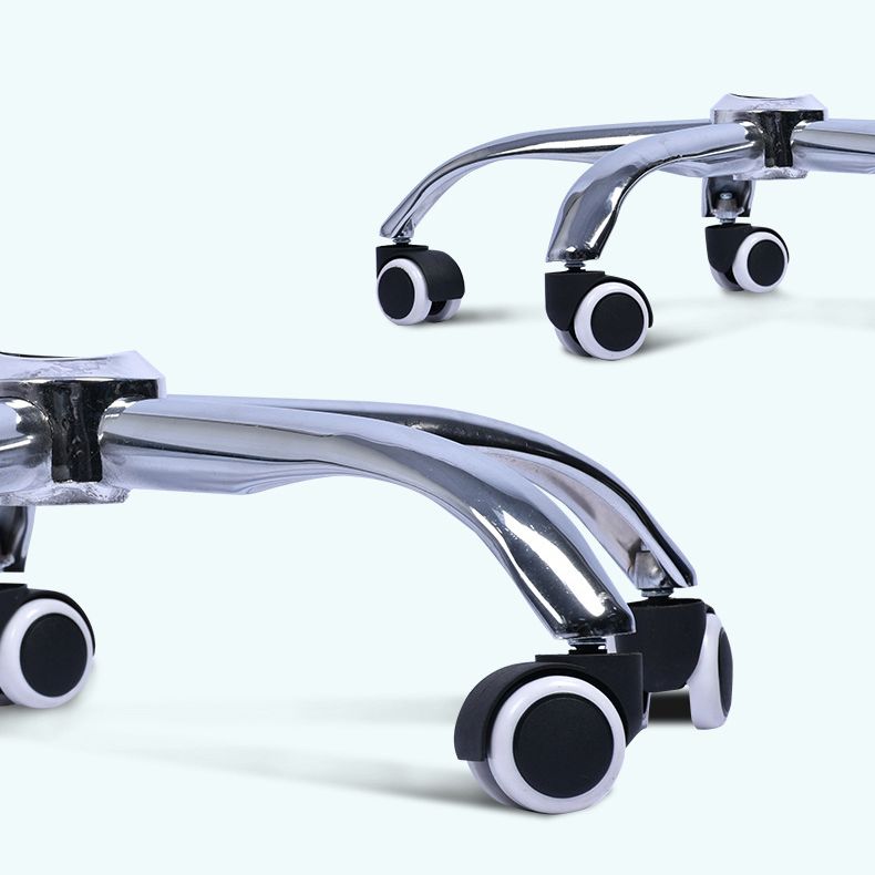 Zeitgenössischer Schwenkstuhl Mikrofaser Task Arm Stuhl mit Rädern