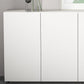 Stello contemporaneo di cabinediettiere bianco 34.6 ".