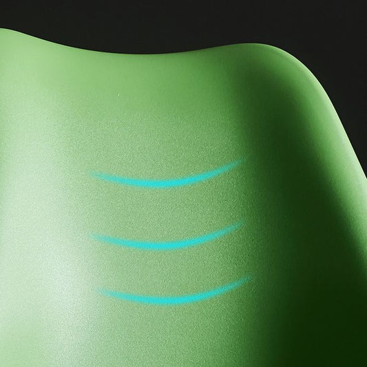 Modern Plastic Chair 33"H Acrylic Solid Back Dining Chair for Restaurant Clearhalo ' kitchen&dining_furn' 'Dining Chairs' 'Dining Tables & Seating' 'dining_chair' 'Furniture' 'furniture_dining_chair' 'Kitchen & Dining Furniture' 'kitchen' 1200x1200_9eb549d6-e7ed-4e15-9411-bb91fea3b889