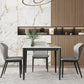 Sintered Stone Dining Table Industrial Style 4 Legs Base Square Table for Dining Room Clearhalo ' dining_table' 'Dining Tables & Seating' 'Dining Tables' 'furn' 'furn_dining_table' 'Furniture' 'furniture_dining_table' 'Kitchen & Dining Furniture' 'kitchen&dining_furn' 'kitchen' 'kitchen_dining_table' 1200x1200_9eb6858d-0d48-4706-a84d-6822ea095537