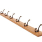 Modern Wooden Entryway Coat Rack Wall-Mounted Coat Hanger with Hooks Clearhalo 'Entry & Mudroom Furniture' 'furn' 'furn_hall_tree_coat_racks' 'Furniture' 'Hall Trees & Coat Racks' 'hall_tree_coat_racks' 1200x1200_9eb76170-5557-49cb-b510-c413bf8e69c6
