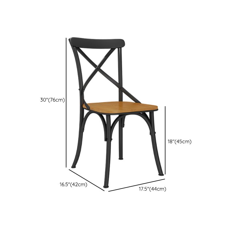 Industrial 1/3/5 Pieces Dining Set Rectangle Wood Dining Table for Dining Room Cafe