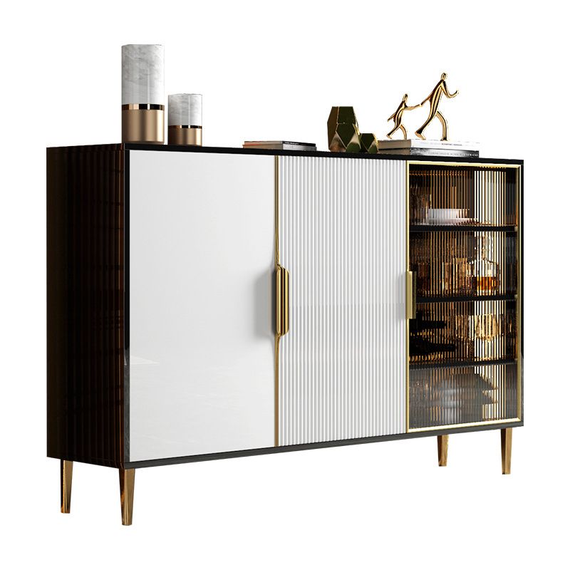 Sideboard in stile contemporaneo Black Dining Room Sideboard per cucina