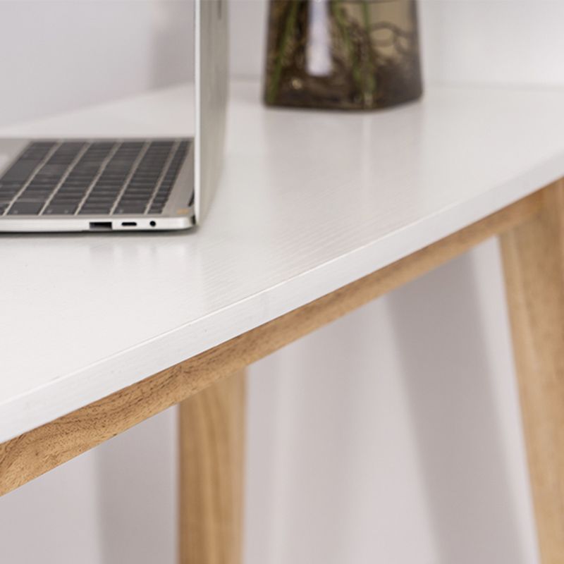 Modern Wood Bistro Bar Table Rectangle Footrest Bar Table for Living Room Clearhalo 'Bar Furniture' 'Bar Tables' 'bar_tables' 'furn' 'furn_bar_tables' 'Furniture' 'Kitchen & Dining Furniture' 1200x1200_9ebc97c8-b484-44e9-9994-5ef4ca72cae4