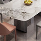 Simplicity Style Dinette Table Rectangle Stone Dining Room Table for Kitchen Clearhalo 'Dining Tables & Seating' 'Dining Tables' 'dining_table' 'furn' 'furn_dining_table' 'Furniture' 'Kitchen & Dining Furniture' 1200x1200_9ec05dd6-66bb-44c5-992e-74260dc3566c