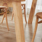Solid Wood Rectangle Dining Table Modern Contemporary Pine Wood Table with 4 Legs Clearhalo ' dining_table' 'Dining Tables & Seating' 'Dining Tables' 'furn' 'furn_dining_table' 'Furniture' 'furniture_dining_table' 'Kitchen & Dining Furniture' 'kitchen&dining_furn' 'kitchen' 'kitchen_dining_table' 1200x1200_9ec38d1d-1b14-4523-9d59-4dbc835d7539