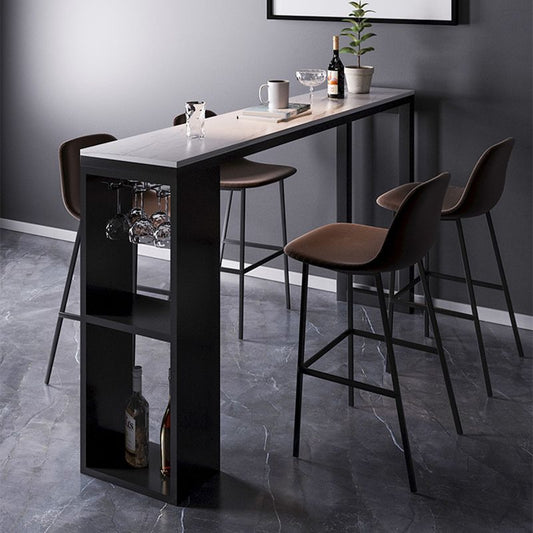 1/4/5 stukken Tabel en Stool Set Industrial Bar Pub Table Set