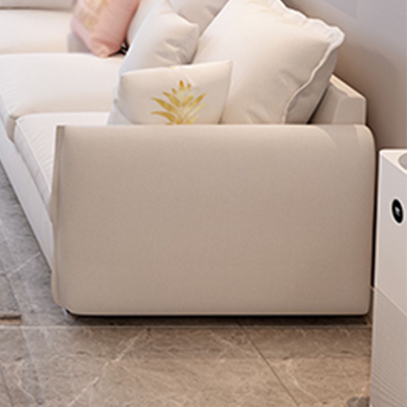 Scandinavian Blue Removable Cushions Sofa Straight Arm Sectionals with Slipcover Clearhalo 'furn' 'furn_sectionals' 'Furniture' 'furniture_sectionals' 'Living Room Furniture' 'Sectionals' 1200x1200_9ec67fc1-d117-4111-8a16-1e7373bed4be