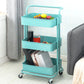 Plastic Bookshelf, 3 Tiers Contemporary Bookcase for Home Office