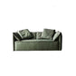 Living Room Faux Leather Settee Green Slipcovered Sofa with Pillow Top Arm Clearhalo 'furn' 'furn_sofas' 'Furniture' 'furniture_sofas' 'Living Room Furniture' 'Sofa' 'sofas' 1200x1200_9ecb7a39-0edc-4203-a495-34219009562c