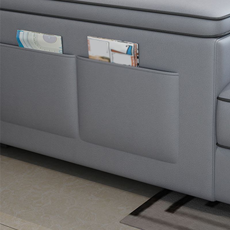 133.07" L x 70.86" W x 35.43" H Pillow Top Arm Sectional with Pillowed Back Cushions Clearhalo 'furn' 'furn_sectionals' 'Furniture' 'furniture_sectionals' 'kitchen' 'kitchen_sectionals' 'Living Room Furniture' 'Sectionals' 1200x1200_9ed0a35b-86e9-4e20-bb6c-61062b6367d1