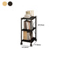 Stile moderno mobile etagere libreria in acciaio home office libreria
