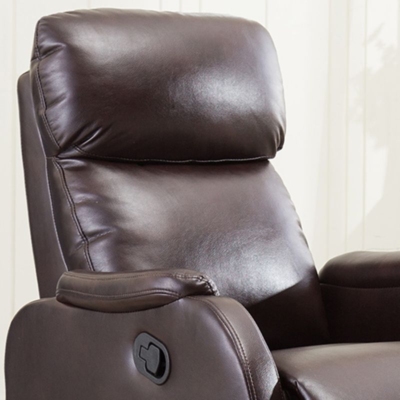 Solicitantes de color sólidos tapizados de cuero de cuero tradicional