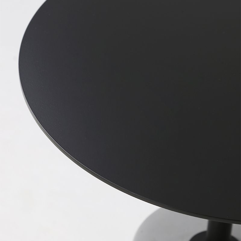 TABELLA ROUND ENTERNO CONTEMPOURANTE 23.62 "Tallo di snack laterale di piede.