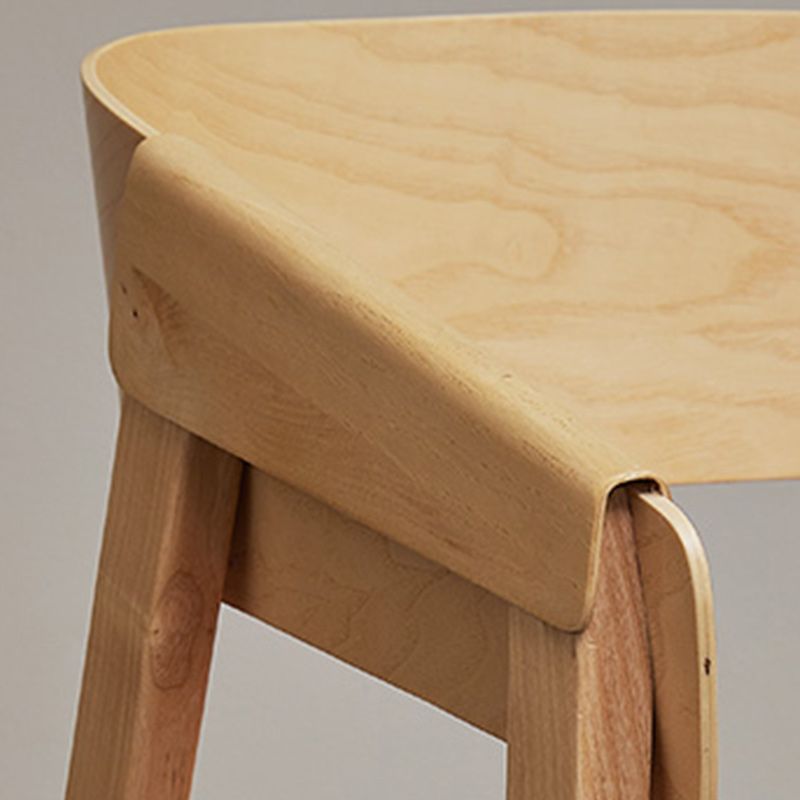 Contemporary Style Dining Chair Solid Wood Dining Room Chair for Home Clearhalo 'Dining Chairs' 'Dining Tables & Seating' 'dining_chair' 'furn' 'furn_dining_chair' 'Furniture' 'Kitchen & Dining Furniture' 1200x1200_9edad17b-864f-41fb-946c-cdeb05fe423f