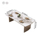 Sintered Stone Top Luxury Dining Table Rectangle Table with Gold Double Pedestal Clearhalo ' dining_table' 'Dining Tables & Seating' 'Dining Tables' 'furn' 'furn_dining_table' 'Furniture' 'furniture_dining_table' 'Kitchen & Dining Furniture' 'kitchen&dining_furn' 'kitchen' 'kitchen_dining_table' 1200x1200_9edc6f7a-c6f5-4145-b130-d856ad37ec16