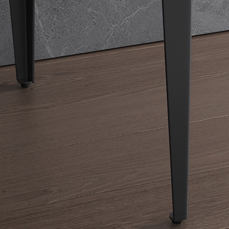 Mesa de acento de piedra contemporánea Nightsand de 19.68 "Alto 1 cajón de la cama de la cama de cajones