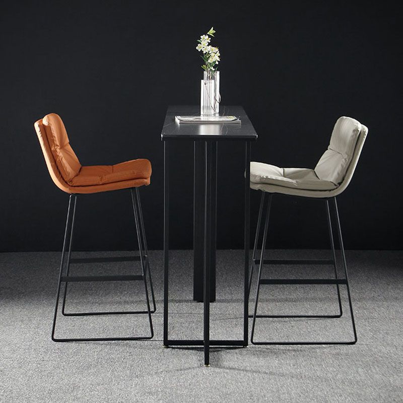 Industrial Rectangle Top Counter Table Marble Top 42-inch Height Table Clearhalo 'Bar Furniture' 'Bar Tables' 'bar_tables' 'furn' 'furn_bar_tables' 'Furniture' 'furniture_bar_tables' 'Kitchen & Dining Furniture' 'kitchen&dining_furn' 'kitchen' 1200x1200_9ee577c4-5914-447c-95bc-dc315de2f677