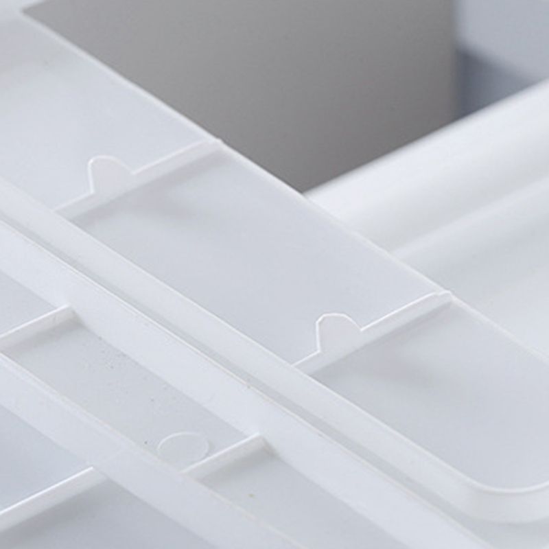 Plástico de gabinete moderno con cajones que archivan para la oficina en casa