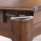 Contemporary Round Extendable Dining Table Solid Wood Standard Dining Table for Kitchen Clearhalo ' dining_table' 'Dining Tables & Seating' 'Dining Tables' 'furn' 'furn_dining_table' 'Furniture' 'furniture_dining_table' 'Kitchen & Dining Furniture' 'kitchen&dining_furn' 'kitchen' 'kitchen_dining_table' 1200x1200_9eec3715-7538-4645-ab17-87c4a4e39f83