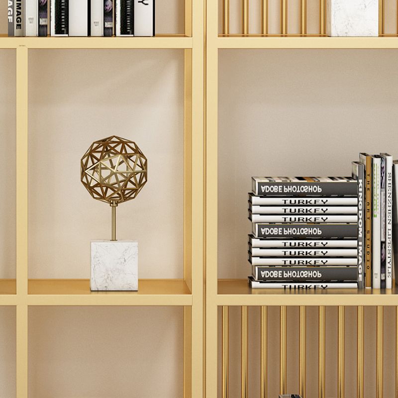 Metal Open Back Bookshelf Industrial Vertical Bookcase for Living Room Clearhalo 'Bookcases' 'furn' 'furn_bookcases' 'Furniture' 'furniture_bookcases' 'Office Furniture' 1200x1200_9ef09d9b-96c2-4e27-9fc2-3fbb83500889