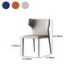 Matte Finish Dining Chair for Home Metal Modern Indoor Side Chair
