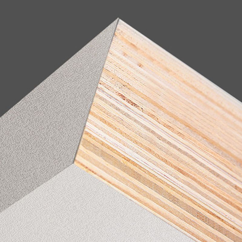 Moderne Holzschrankstange zieht Rechteckseitenschrank mit Schublade