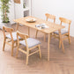 Wood Contemporary Kitchen Armless Chairs Open Back Dining Side Chair