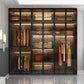 Modern Glass Wardrobe Cloth Rod Included Wardrobe Closet without Light Clearhalo 'Armoires & Wardrobes' 'armoires_wardrobes' 'Bedroom Furniture' 'furn' 'furn_armoires_wardrobes' 'Furniture' 1200x1200_9ef82a62-2121-42e9-a0e4-0c548555e945