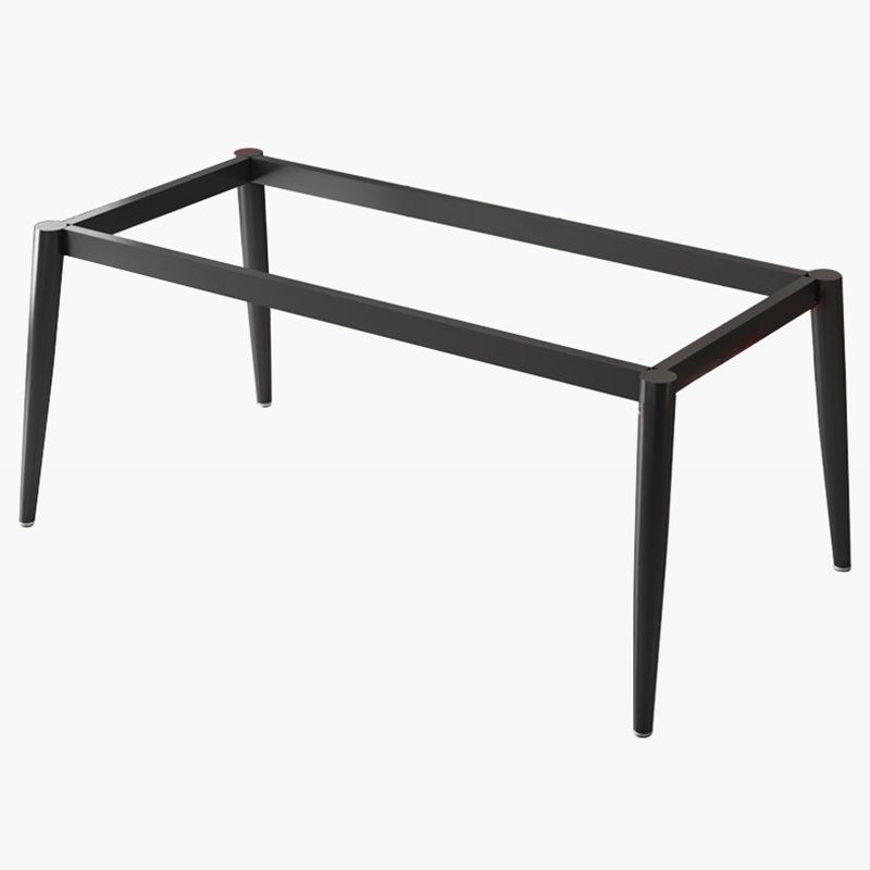 Industrial Sintered Kitchen Dining Table Rectangle Standard Dining Table with 4 Legs Base Clearhalo ' dining_table' 'Dining Tables & Seating' 'Dining Tables' 'furn' 'furn_dining_table' 'Furniture' 'furniture_dining_table' 'Kitchen & Dining Furniture' 'kitchen&dining_furn' 'kitchen' 'kitchen_dining_table' 1200x1200_9f01ed56-269d-4e06-9cac-afae3e1327c0