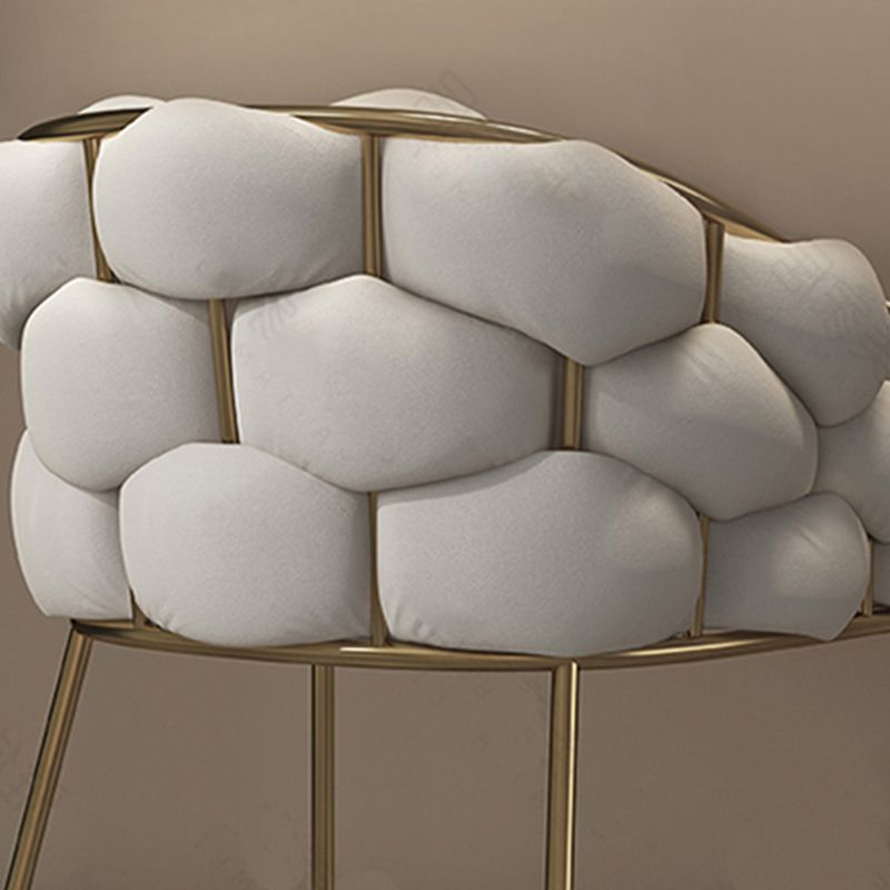 Sedie da pranzo imbottite in stile nordico sedie solide senza braccio