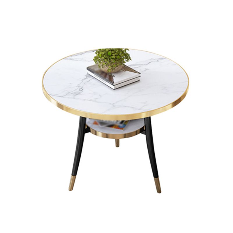 Metal Contemporary Round Dining Table Manufactured Wood Dining Table with Legs Clearhalo ' dining_table' 'Dining Tables & Seating' 'Dining Tables' 'furn' 'furn_dining_table' 'Furniture' 'furniture_dining_table' 'Kitchen & Dining Furniture' 'kitchen&dining_furn' 'kitchen' 'kitchen_dining_table' 1200x1200_9f0a00f2-c53e-4c36-bb5a-1ebda104940d