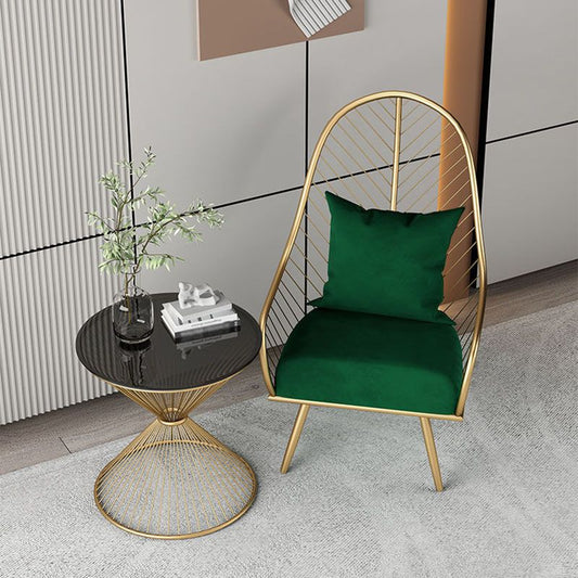 Upholstered Dining Side Chair Scandinavian Windsor Back Arm Chairs