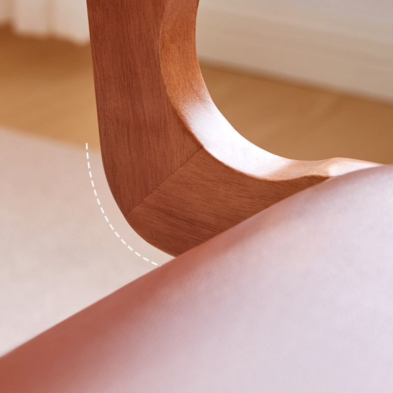 Sedia posteriore in legno massiccio casa sedia da pranzo contemporanea interna