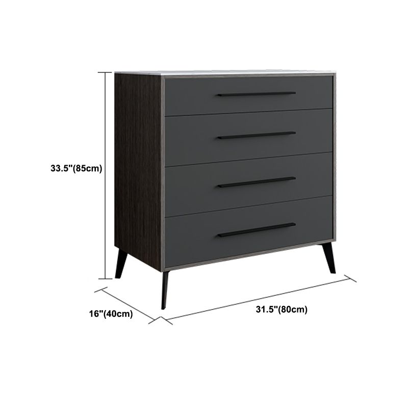 15.6-inch Width Storage Chest Ultra-Modern Dresser with 4/5/6 Drawers Clearhalo 'Bedroom Furniture' 'Dressers & Chests' 'dressers_chests' 'furn' 'furn_dressers_chests' 'Furniture' 1200x1200_9f0ec73c-7c7a-4622-9800-f09971faaf5e