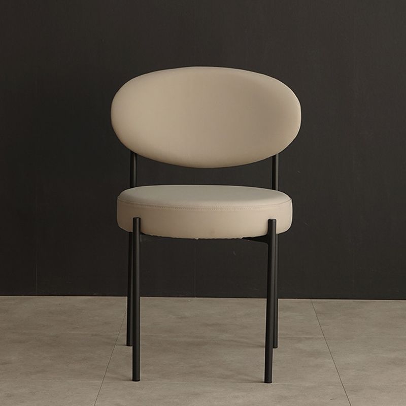 Industrial Metal Dining Room Chair Open Back Dining Side Chair Clearhalo 'Dining Chairs' 'Dining Tables & Seating' 'dining_chair' 'furn' 'furn_dining_chair' 'Furniture' 'Kitchen & Dining Furniture' 1200x1200_9f11e7bb-d9b5-4894-9f80-d6ea73f6f151