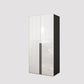 Mirrored Finish Wardrobe Armoire Modern Style Engineered Wood Wardrobe Clearhalo 'Armoires & Wardrobes' 'armoires_wardrobes' 'Bedroom Furniture' 'furn' 'furn_armoires_wardrobes' 'Furniture' 1200x1200_9f127078-76fc-4bc2-a5dd-8abf1374eca7