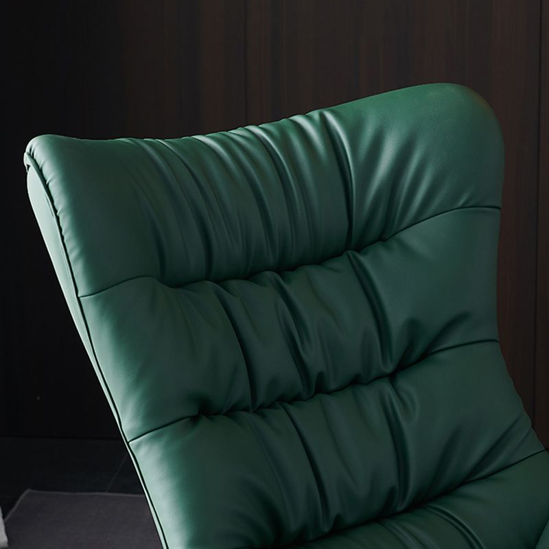 Chaise de rocker glamour rembourré une chaise accent à bascule