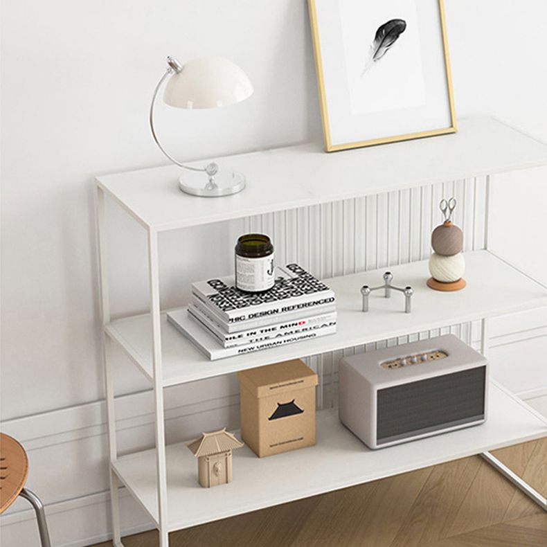 Hedendaagse stijl metalen boekenplank Open Back -boekenkast voor het gebruik van thuiskantoor