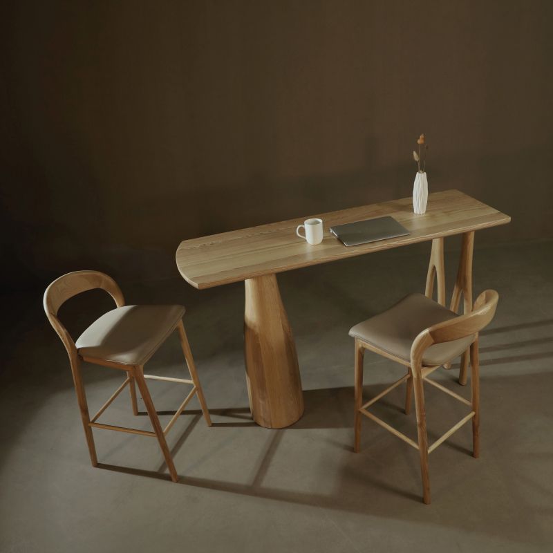 腰が腰に沿って産業バーの高さの腕のないスツール