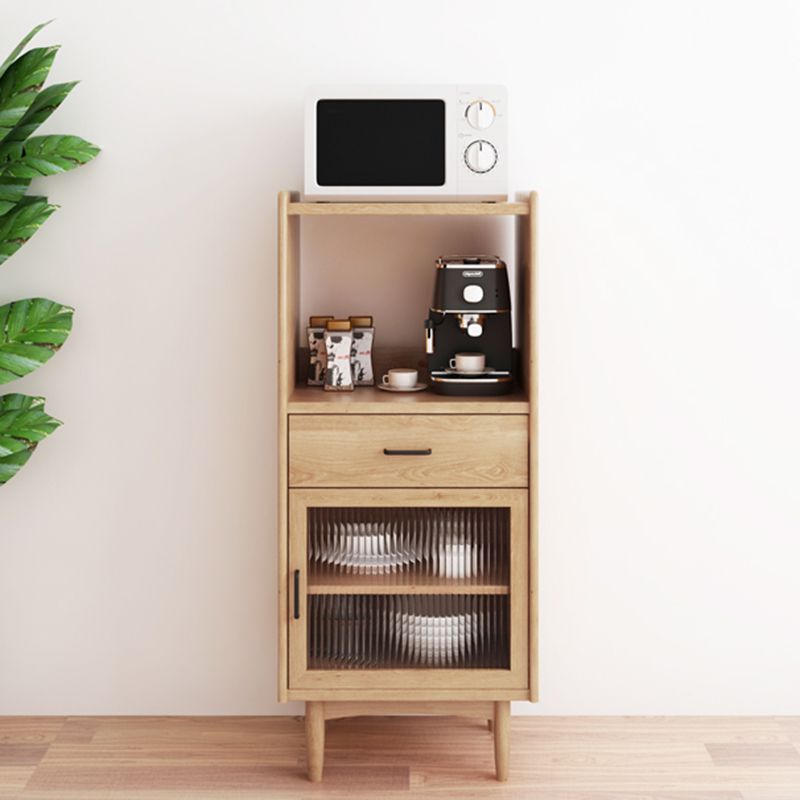 Contemporary Buffet Server Pine Dining Server with Drawers for Living Room Clearhalo 'buffet_sideboard' 'Buffets & Sideboards' 'furn' 'furn_buffet_sideboard' 'Furniture' 'Kitchen & Dining Furniture' 1200x1200_9f1de300-5b1e-49ec-a3e1-602f317ce73b