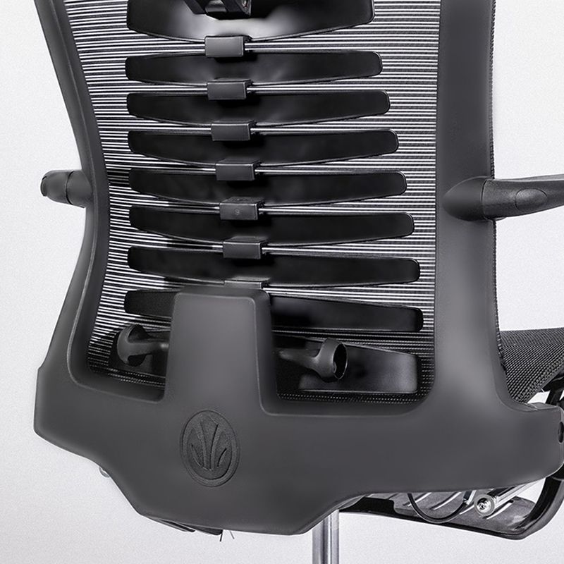 Modern Swivel Chair Adjustable Seat Height Chair with Breathable Back Clearhalo 'furn' 'furn_office_chair' 'Furniture' 'Office Chairs' 'Office Furniture' 'office_chair' 1200x1200_9f1f008f-b288-4e99-9315-4019918e5595