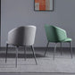 Modern Dining Chair with Metal Legs Upholstered Side Chair for Home Clearhalo 'Dining Chairs' 'Dining Tables & Seating' 'dining_chair' 'furn' 'furn_dining_chair' 'Furniture' 'Kitchen & Dining Furniture' 1200x1200_9f1f2526-b263-464b-bd01-125afc95ef42