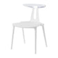 Contemporary Style Plastic Armless Dining Chair for Home Use Clearhalo 'Dining Chairs' 'Dining Tables & Seating' 'dining_chair' 'furn' 'furn_dining_chair' 'Furniture' 'Kitchen & Dining Furniture' 1200x1200_9f1f3e04-e001-4bf0-b065-d1d92609a75a