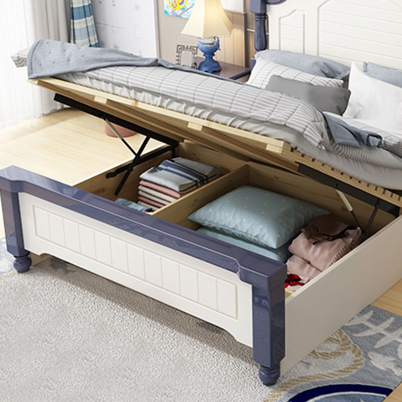 Massief hout gestimuleerd standaard bedschutbladen bed met aangepaste benen