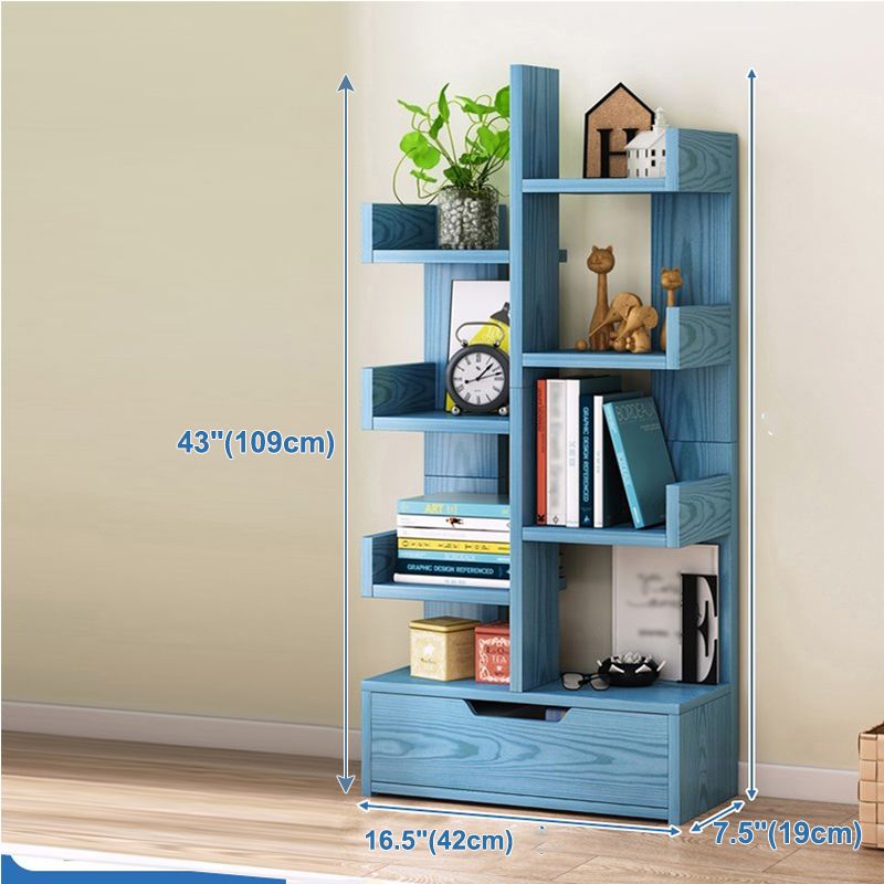 Scandinavian Style Bookshelf Engineered Wood Open Back Bookcase for Home Office Study Room Clearhalo 'Bookcases' 'furn' 'furn_bookcases' 'Furniture' 'furniture_bookcases' 'kitchen' 'kitchen_bookcases' 'Living Room Furniture' 'Office Furniture' 1200x1200_9f20a6ed-92fe-47d6-8c46-fecb8143c3c2