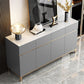 Houten woonkamer dressoir kast glam credenza met lade en opslag