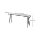 Modern Bar-height Table Stone Top Bistro Pub Table with Four Legs Clearhalo 'Bar Furniture' 'Bar Tables' 'bar_tables' 'furn' 'furn_bar_tables' 'Furniture' 'Kitchen & Dining Furniture' 1200x1200_9f24e8fd-009c-4d05-82e5-9b5e11d59df3