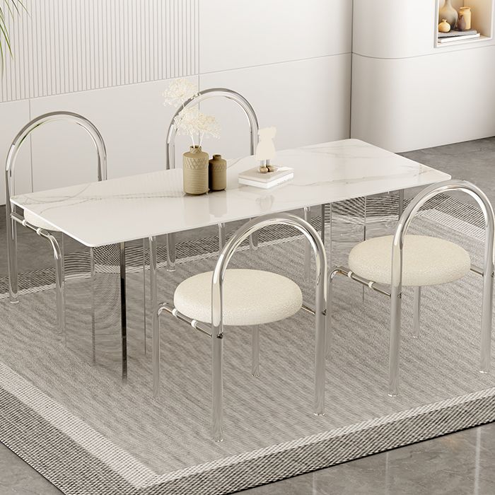 Mesa de comedor de piedra moderna 1/2/5/7 piezas de comedor juego para comedor