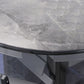 Moderne eettafel met 4 poten, uitschuifbare eettafel voor de keuken